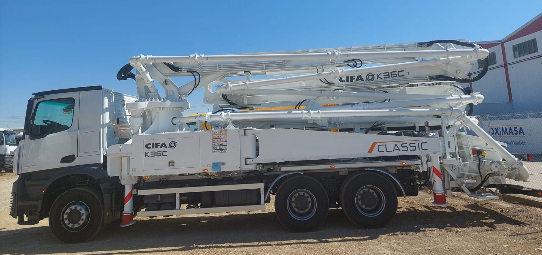 CIFA BOMBA DE HORMIGON BARYSERV