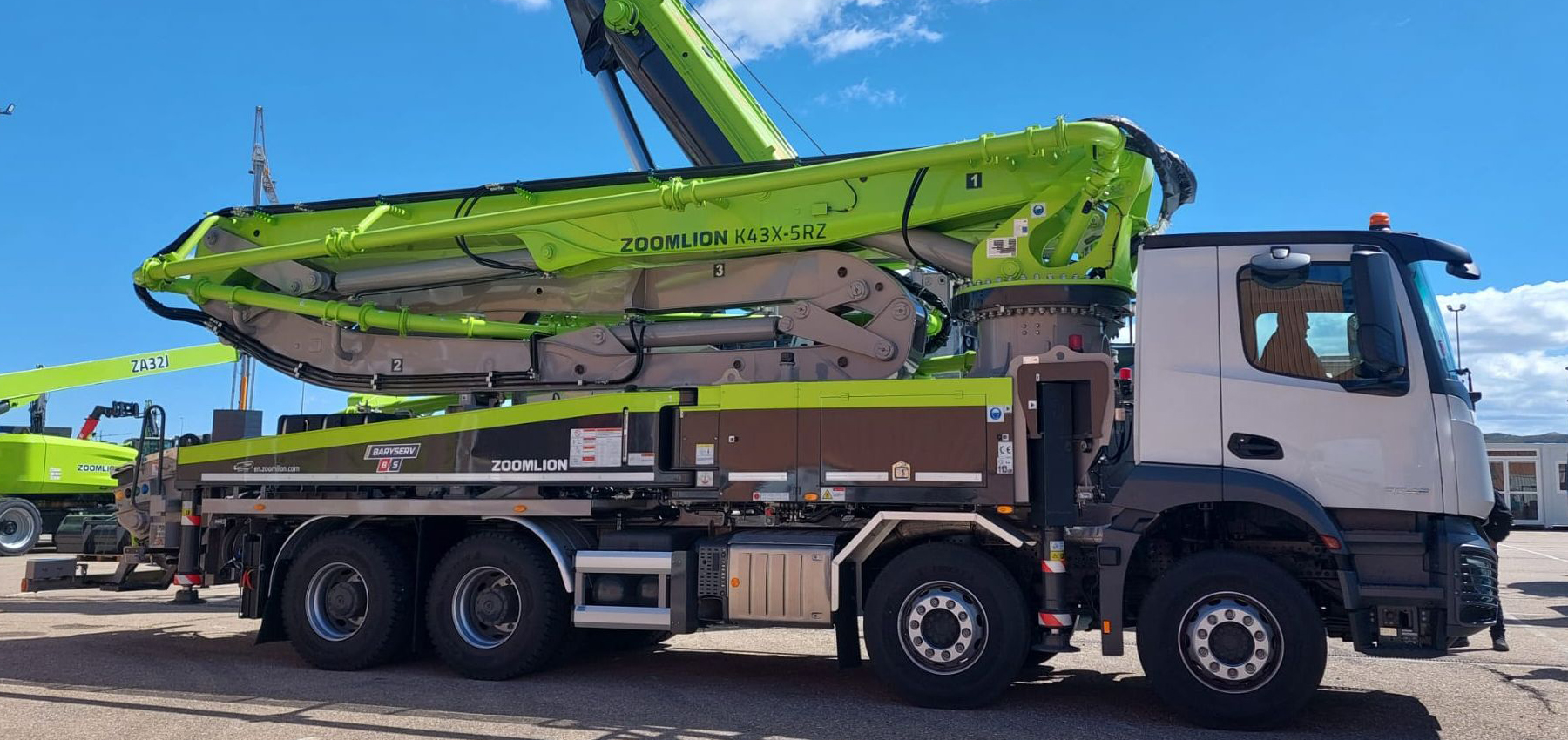 BOMBA DE HORMIGON ZOOMLION BARYSERV ESPAÑA